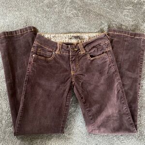 0 - prAna  low-rise straight leg corduroy pants